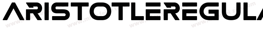 AristotleRegular RpwLA字体转换